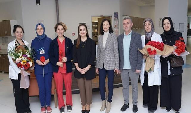 Sıhhat Çalışanlarına 14 Mart Ziyareti