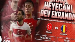 Türkiye – Romanya maçı Nevşehir’de Dev Ekranda İzlenecek