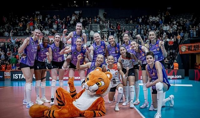 Turuncu beyazlılar yarı finale bir adım daha yaklaştı…