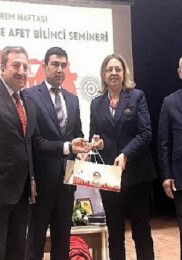 Zelzele Haftası’nda farkındalık semineri