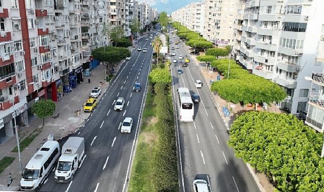 100. Yıl Bulvarı’nda 5. etap asfalt çalışması tamamlandı