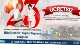 23 Nisan’da Kocaeli’de ulaşım fiyatsız