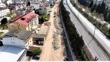 Alikahya TEM Temas Yolu tam hız