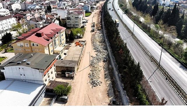 Alikahya TEM Temas Yolu tam hız