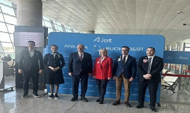 Ankara Esenboğa’dan Bükreş’e direkt uçuşlar başladı