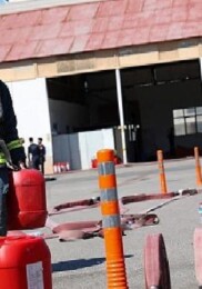 Antalya itfaiyesinin taze kanları vazifeye hazır