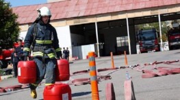 Antalya itfaiyesinin taze kanları vazifeye hazır