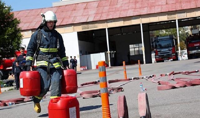 Antalya itfaiyesinin taze kanları vazifeye hazır