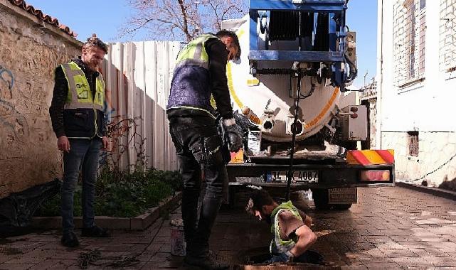 ASAT’tan Kaleiçi’nde kanalizasyon sınırı paklığı