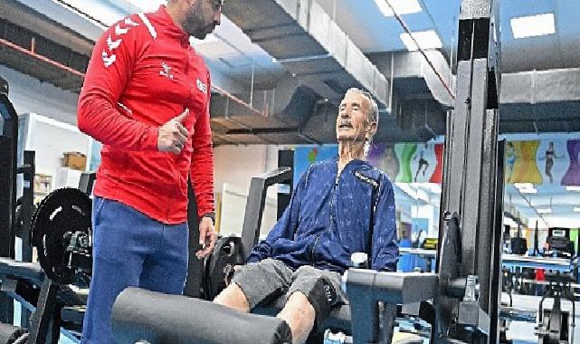 ASFİM’in spor tutkunu 86 yaşındaki delikanlısı  