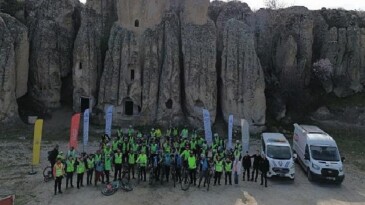 Avrupa Bisiklet Başşehri Konya’da Pedallar Tarihe ve Tabiata Döndü