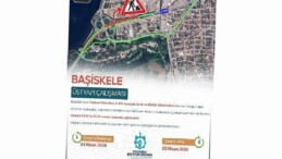 Başiskele Kavşağı’nda gece mesaisi uyarısı