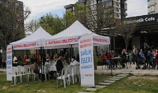 Bayraklı’da Sıhhat Haftası’nda Sıhhat Hizmeti Vatandaşla Buluştu