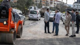 Bornova’da yol seferberliği