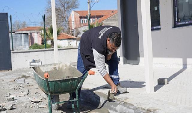 Burhaniye Belediyesi Fen İşleri Grupları Çalışmalarını Kesintisiz Sürdürüyor