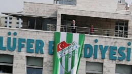 Bursaspor’un şampiyonluk heyecanı Nilüfer’de tepe yaptı