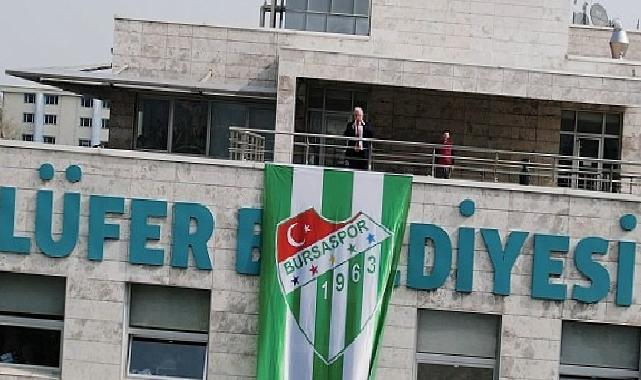Bursaspor’un şampiyonluk heyecanı Nilüfer’de tepe yaptı
