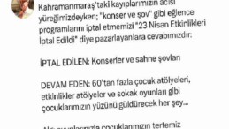 Büyükakın: ‘Algı oyunlarınızla çocuklarımızın tertemiz bayramına gölge düşürmeyin’