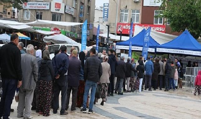 Büyükşehir Belediyesi Binlerce Fideyi Kuyucak ve Köşk’te Vatandaşlarla Buluşturdu