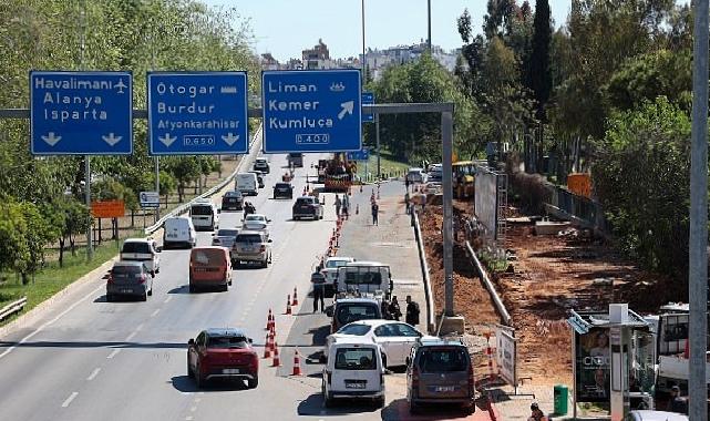 Büyükşehir Belediyesi kent trafiğini rahatlatıyor