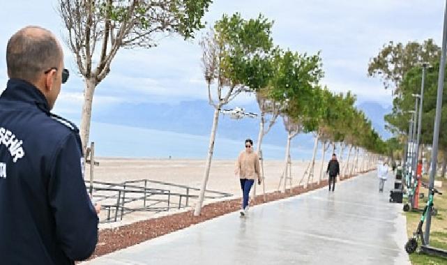 Büyükşehir zabıtasından dronla kontrol