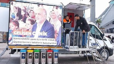 Canik’te 5 Ton Atık Geri Dönüşüme Kazandırıldı 