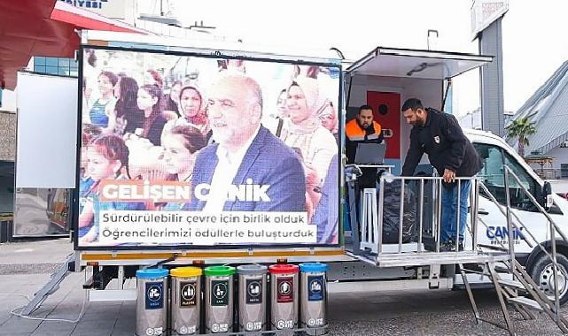 Canik’te Atığı Getirene Nakit İade