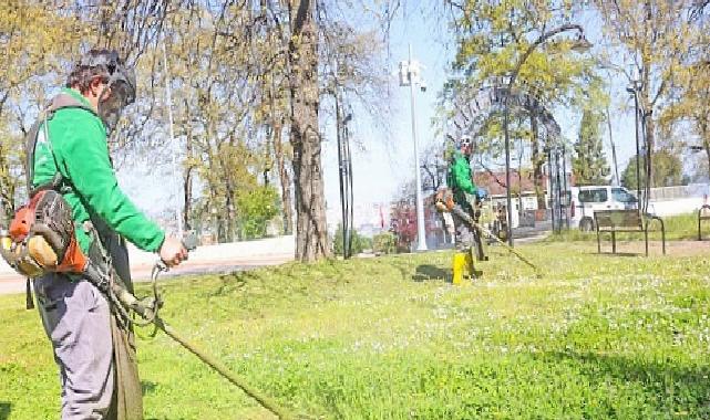 Canik’te Parklar Yaza Hazırlanıyor