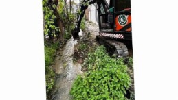 Cerrah’ta 5 Km’lik Sulama Kanalı Temizlendi