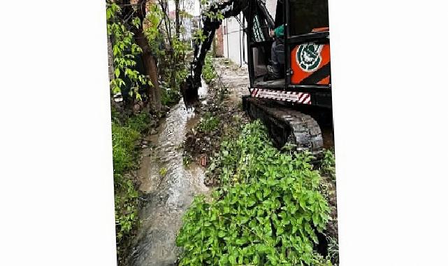 Cerrah’ta 5 Km’lik Sulama Kanalı Temizlendi