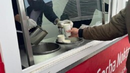 Çorba ikramı Manisa yoluna ulaştı