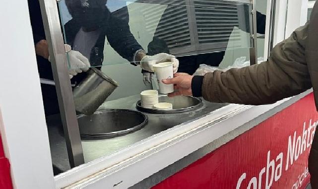 Çorba ikramı Manisa yoluna ulaştı