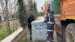 Çumra’da Paklık Seferberliği: 2 Bin 176 Yeni Konteyner Hizmete Sunuldu