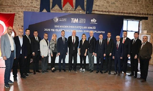 Ege Maden İhracatçıları Birliği’nde yeni periyot start aldı