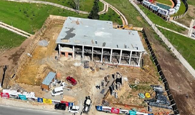 Gebze İtfaiye Hizmet Binası’nda ilerleme yüzde 60