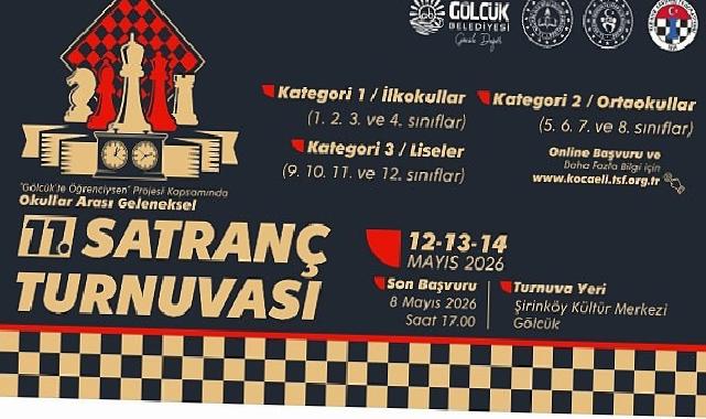 Gölcük’te 11. Klâsik Satranç Turnuvası Başlıyor