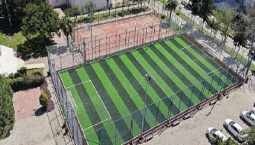 Göynük halı alanı yenilendi