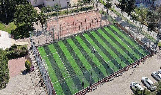 Göynük halı alanı yenilendi