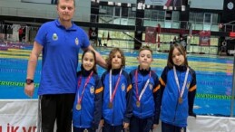 İnegöl Belediyespor Yüzme Ekibinden 18 Madalyalık Gurur