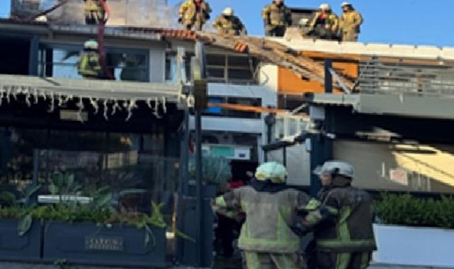 İzmir’de itfaiyenin süratli müdahalesi faciayı önledi