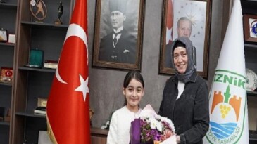 İznik’te 23 Nisan’ın Başkanı Ada oldu