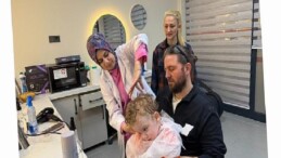 Kaan’ın birinci saç kesiti tatlı bir anıya dönüştü