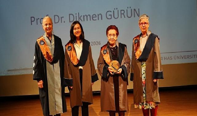 Kadir Has Üniversitesinden Prof. Dr. Dikmen Gürün’e Emeritus Unvanı