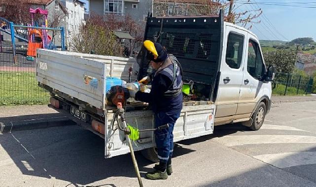 Kandıra’da Ot Biçme ve İlaçlama Seferberliği