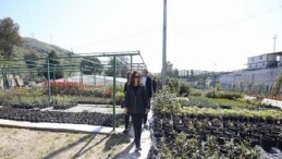Karşıyaka Belediyesi üretiyor, parklar çiçek açıyor