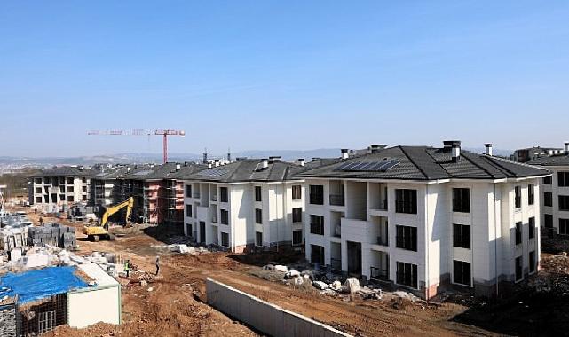 Kartepe Kent Konut Konutları’nda kaba inşaat tamam