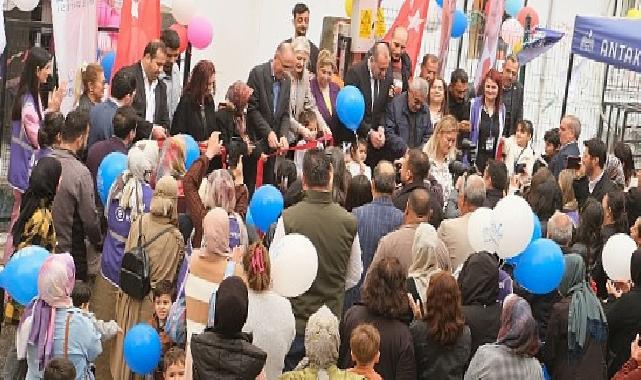 KEDV, Antakya Belediyesi iş birliği ile yeni bir merkez daha açtı