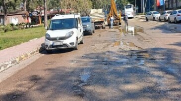 Kemer’de altyapı çalışmaları