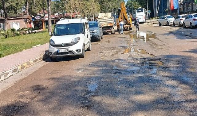 Kemer’de altyapı çalışmaları