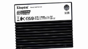 Kingston, Yeni Kuşak Data Merkezleri İçin 30,72 TB Gen5 U.2 NVMe SSD Modelini Tanıttı